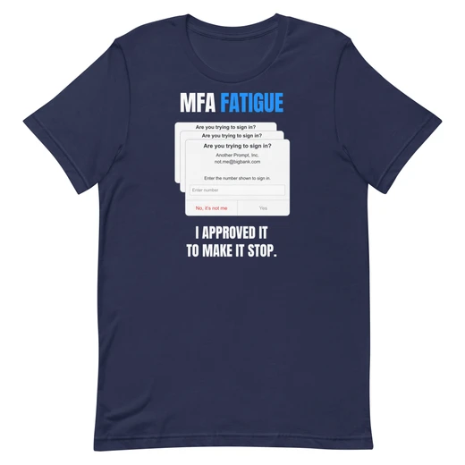 MFA Fatigue — Navy shirt