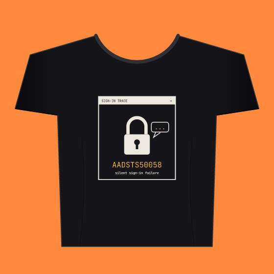 Silent Sign-In Failure Tee