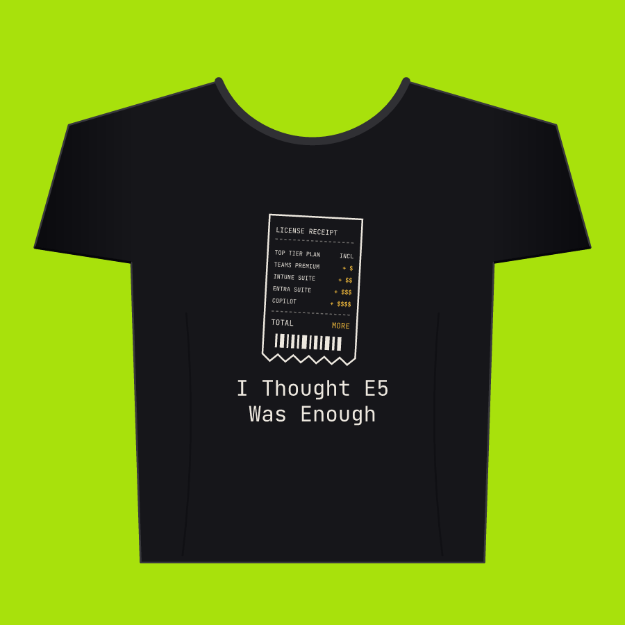 I Thought E5 Was Enough Tee