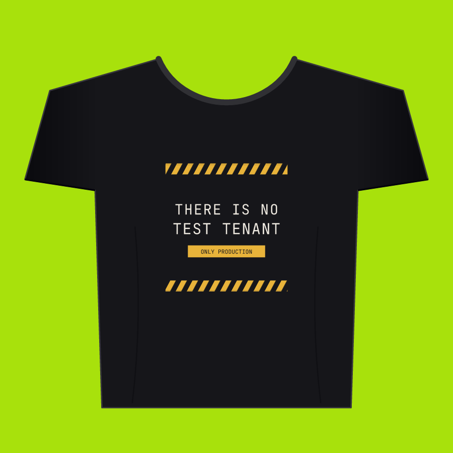 No Test Tenant Tee