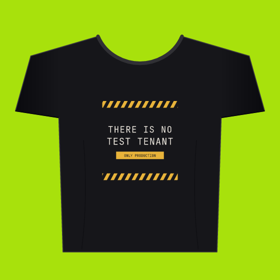 No Test Tenant Tee
